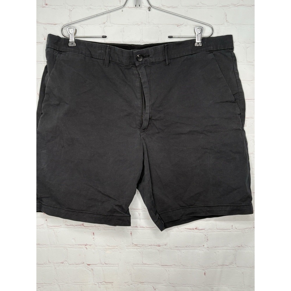 Goodfellow And Co Mens Shorts 42 Navy Linden Tech 9" Inseam Stretch